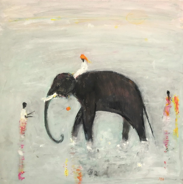 British Artist ANN SHRAGER - Washing the Elephant